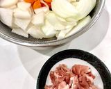 冷蔵庫にあるもの豚汁作り方1写真