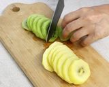 キウイのセミフレッド（アイスケーキ）作り方5写真