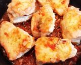 鶏胸肉の梅しそ♡はさみ焼き作り方10写真