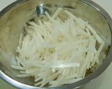 ~切り干し風~ご飯のお供な甘辛大根作り方1写真