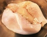 鶏ハム 参考有 美味しい 加熱難しい？作り方5写真