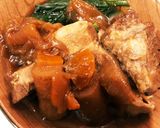 豚と玉ねぎとゴボウ煮 象印 自動圧力鍋作り方7写真