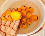 びわの湯むき びわ消費 びわの皮むき琵琶作り方2写真