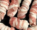 材料2つ！岩下の新生姜の豚バラ巻作り方1写真