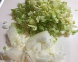 キャベツの香ばし天津飯作り方1写真