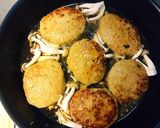 フライパン１つで豚ひきゴマハンバーグ作り方4写真