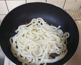 元祖 焼きかすうどん作り方5写真