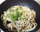 元祖 焼きかすうどん作り方7写真