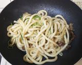 元祖 焼きかすうどん作り方8写真