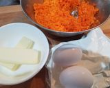 【ホットケーキミックスで】にんじんケーキ作り方1写真