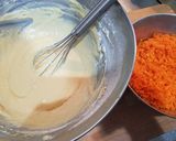 【ホットケーキミックスで】にんじんケーキ作り方2写真
