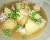 鮭の煮物（血管ダイエット1380）作り方1写真