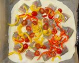 子どもがいっぱい食べたアジのピザ作り方4写真