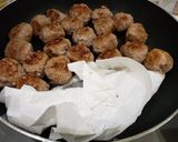簡単フライパン調理♥肉団子の甘酢あん♪作り方9写真