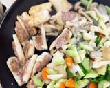 肉詰めきりたんぽの塩だれ炒め煮作り方13写真