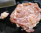 簡単！ほったらかし☆鶏ももの胡麻照り焼き作り方1写真