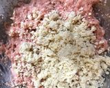 焼き長芋とおからの鶏ハンバーグ作り方4写真