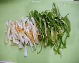 レンジで簡単！竹輪とピーマンの鶏がら和え作り方1写真