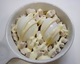 簡単！親子丼風☆ゆで卵チーズ焼き作り方1写真