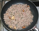 そら豆と乾燥しめじのひき肉オイスター炒め作り方13写真