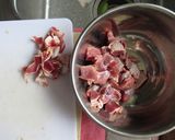 カンタンおつまみ　砂ズリのガーリック焼き作り方2写真