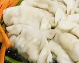人参＆ピーマンのレトルト餃子といっしょ焼作り方3写真