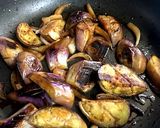 ナスのアジアンソテー黒酢醤油作り方3写真