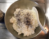 ゆかり御飯の御握りで実験作り方3写真