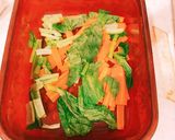 15分簡単　トマトと鶏肉煮込みの豆腐和え作り方2写真