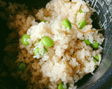 お酒の〆に❤️枝豆と塩昆布のごはん♪作り方4写真
