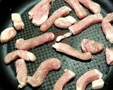 豚ロースステーキ肉とブロッコリーの炒め作り方4写真
