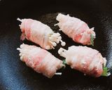 お酒がススム♥️豚肉のえのきロール作り方5写真