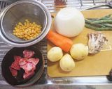 幼児用野菜たっぷりチキンカレー作り方1写真
