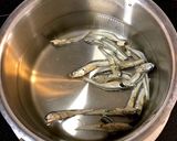 時短♡煮干し&椎茸の旨味たっぷりお味噌汁作り方1写真