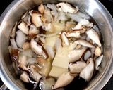 時短♡煮干し&椎茸の旨味たっぷりお味噌汁作り方4写真