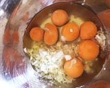卵大量消費！ネギ入り卵焼き作り方1写真