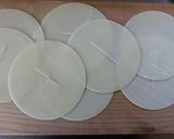 餃子の皮でピーチパイ作り方2写真