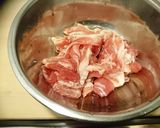 きゅうりと豚肉の豆板醤炒め作り方2写真