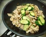 きゅうりと豚肉の豆板醤炒め作り方6写真