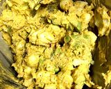 ゆで卵と色々サラダカレー風味作り方7写真