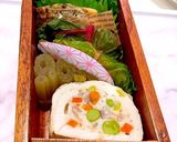 父の日　牛肉しぐれ煮　玄米弁当　詰め方作り方7写真