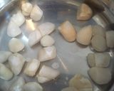 小柱ちょい足しシーフードヌードル作り方2写真