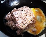 ピリ辛納豆たくあんチャーハン作り方2写真