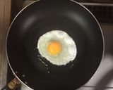 超簡単☆旨テリ特大ハンバーグのロコモコ丼作り方11写真