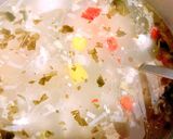 なんと塩だけ！豚軟骨のあっさりスープ！作り方7写真