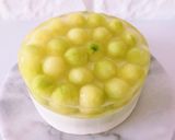 まるっと♡メロンムースケーキ作り方30写真