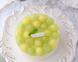 まるっと♡メロンムースケーキ作り方32写真