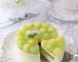 まるっと♡メロンムースケーキ作り方33写真