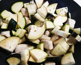 ササミと夏野菜のゴロゴロ炒め作り方4写真