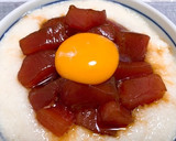 とろろでさっぱり☆漬けマグロ丼作り方4写真